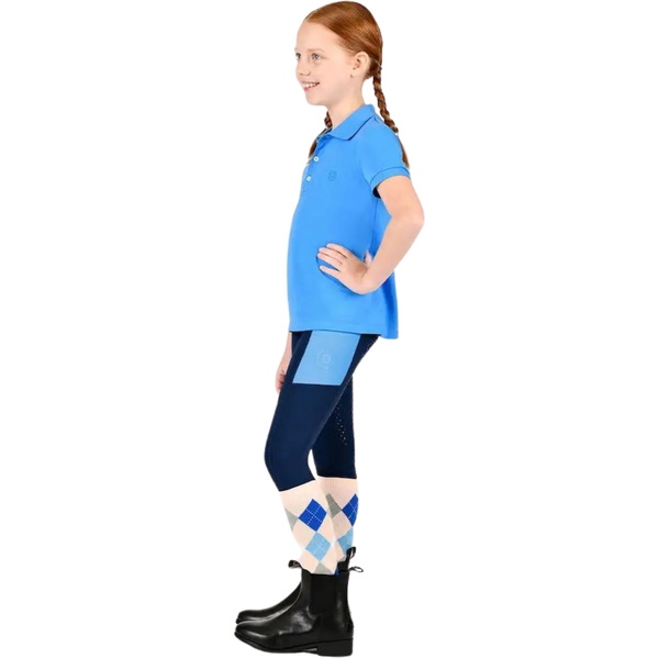 Dublin Junior Darcy Chemise Polo Manches Courtes 10185020 - Coastal Blue